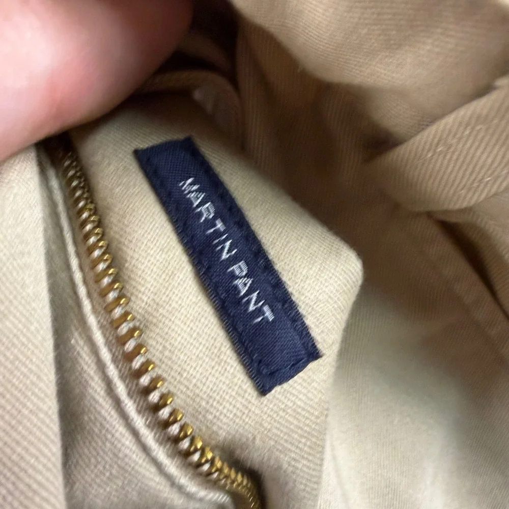 Polo Golf Ralph Lauren Martin Pant Khaki Chino Trousers 35x32 Tan Cotton Mens